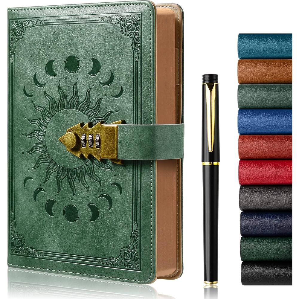 ZXHQ Lock Diary with Pen